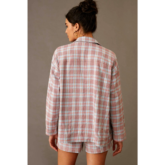 Anthropologie Pilcro Relaxed Linen Blazer - New - Small - Picture 2 of 3